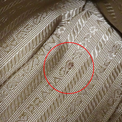 PRADA プラダ プロムナード 2wayバッグ ベージュ BL0836 レディース サフィアーノ 【中古】