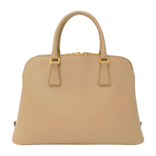PRADA プラダ プロムナード 2wayバッグ ベージュ BL0836 レディース サフィアーノ 【中古】