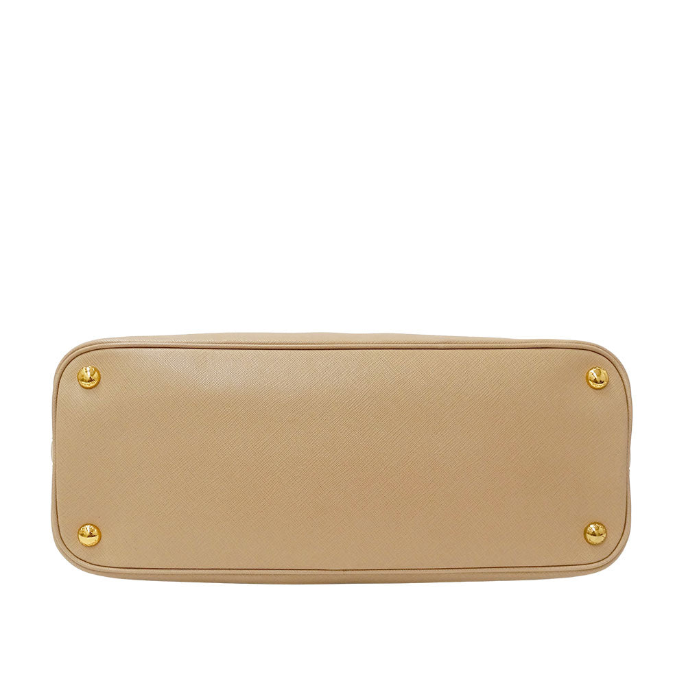 PRADA プラダ プロムナード 2wayバッグ ベージュ BL0836 レディース サフィアーノ 【中古】