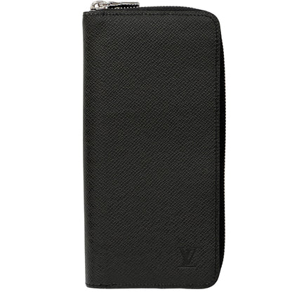 LOUIS VUITTON ルイ・ヴィトン ジッピーウォレット・ヴェルティカル 長財布 タイガ ノワール ブラック M30503 メンズ 【中古】