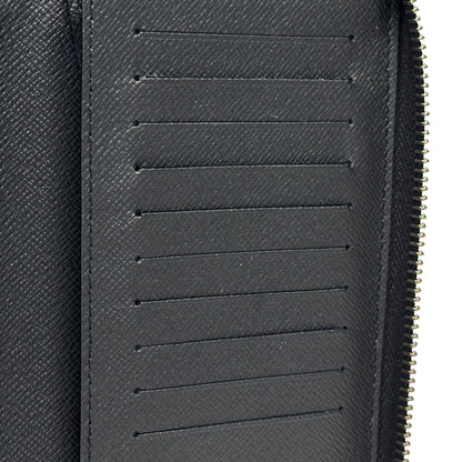 LOUIS VUITTON ルイ・ヴィトン ジッピーウォレット・ヴェルティカル 長財布 タイガ ノワール ブラック M30503 メンズ 【中古】
