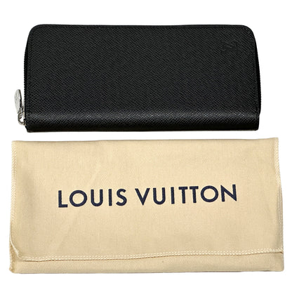 LOUIS VUITTON ルイ・ヴィトン ジッピーウォレット・ヴェルティカル 長財布 タイガ ノワール ブラック M30503 メンズ 【中古】