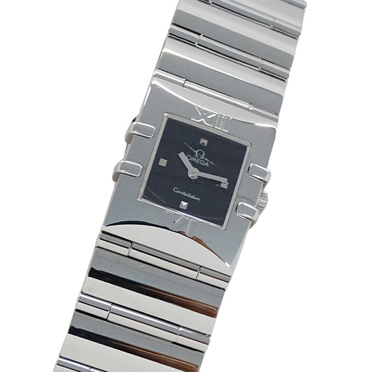 OMEGA オメガ コンステレーション クアドラ 1521.41 レディース 腕時計 クオーツ QZ ステンレス SS 磨き済み【中古】