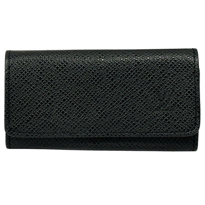 LOUIS VUITTON ルイ・ヴィトン ミュルティクレ 4 キーケース タイガ ノワール ブラック M30524 メンズ 【中古】