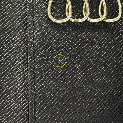 LOUIS VUITTON ルイ・ヴィトン ミュルティクレ 4 キーケース タイガ ノワール ブラック M30524 メンズ 【中古】