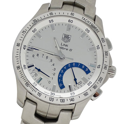 TAG Heuer タグホイヤー リンク CJF7111 BA0587 メンズ 腕時計 クロノグラフ キャリバーS クオーツ ステンレス 磨き済み【中古】