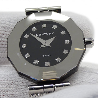CENTURY センチュリー タイムジェム レディース 腕時計 12Pダイヤモンド クオーツ QZ ステンレス 磨き済み【中古】