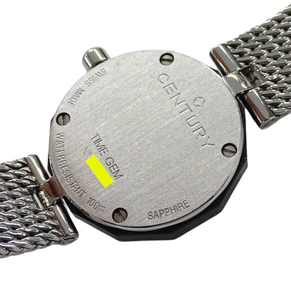 CENTURY センチュリー タイムジェム レディース 腕時計 12Pダイヤモンド クオーツ QZ ステンレス 磨き済み【中古】