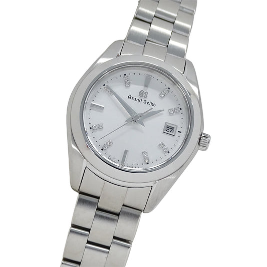 GRAND SEIKO グランドセイコー GS ヘリテージ 4J52-0AB0 STGF273 レディース 腕時計 ダイヤ デイト クオーツ SS 磨き済み 【中古】