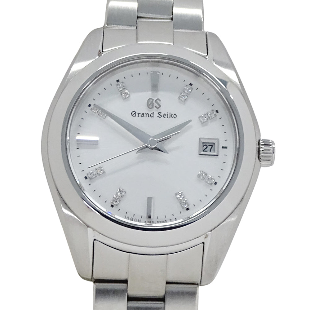 GRAND SEIKO グランドセイコー GS ヘリテージ 4J52-0AB0 STGF273 レディース 腕時計 ダイヤ デイト クオーツ SS 磨き済み 【中古】
