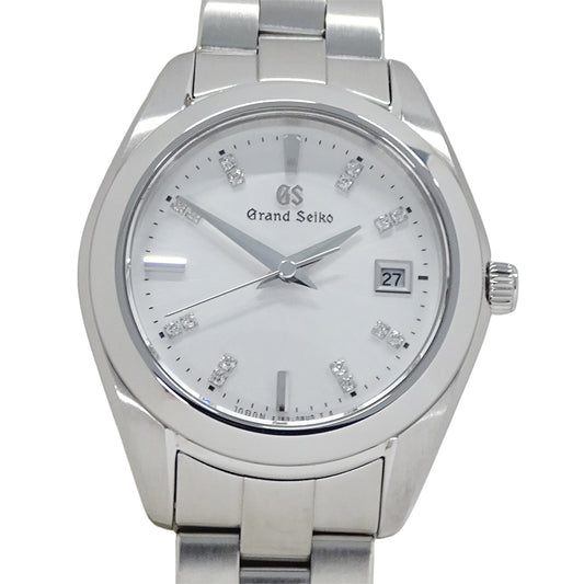 GRAND SEIKO グランドセイコー GS ヘリテージ 4J52-0AB0 STGF273 レディース 腕時計 ダイヤ デイト クオーツ SS 磨き済み 【中古】