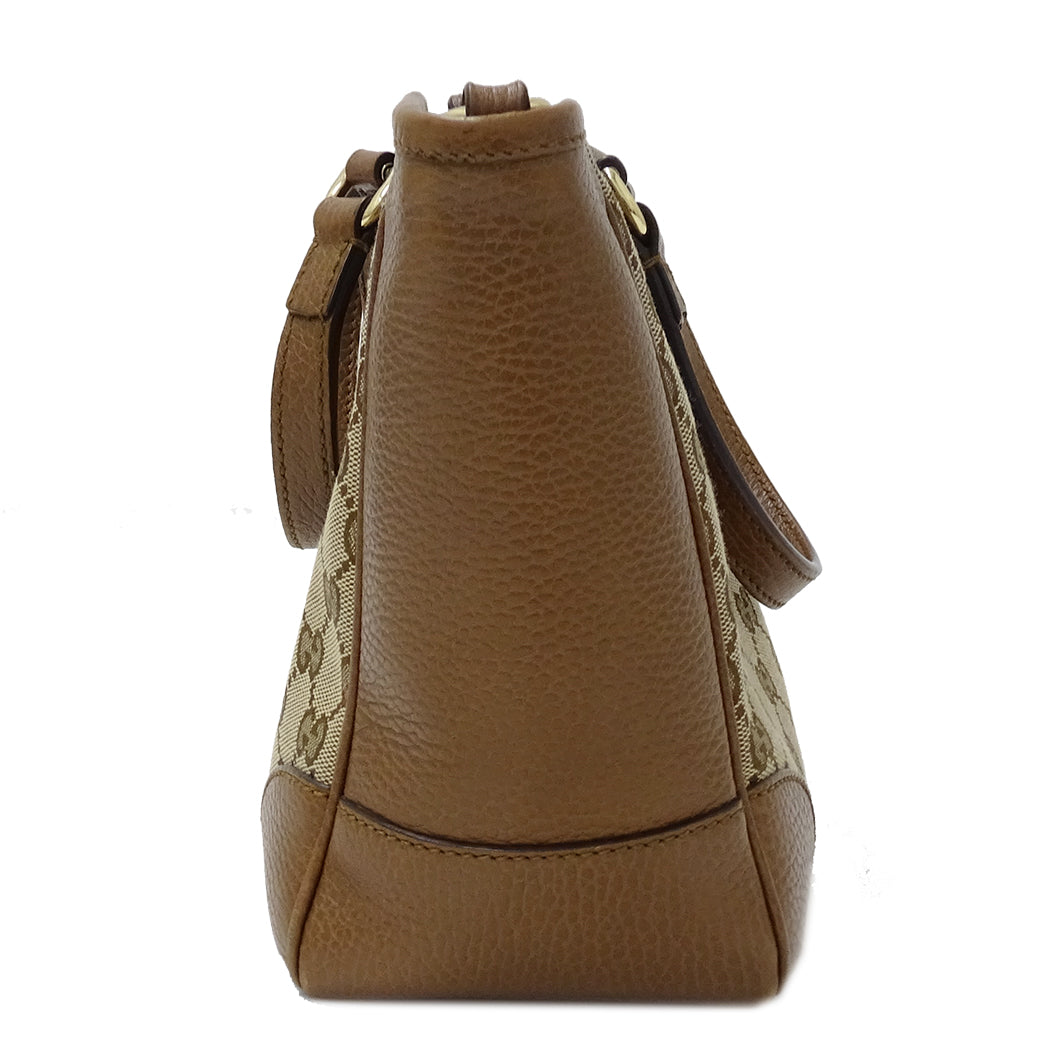 GUCCI グッチ ハンドバッグ ブラウン ベージュ 449241 GGキャンバス レディース 【中古】