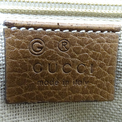 GUCCI グッチ ハンドバッグ ブラウン ベージュ 449241 GGキャンバス レディース 【中古】