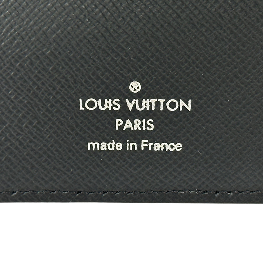 LOUIS VUITTON ルイ・ヴィトン アジェンダMM 手帳カバー エピ ノワール ブラック R20042 レディース メンズ 【中古】