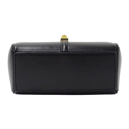 CELINE セリーヌ ミニ 16 セーズ 2wayバッグ ハンドバッグ ブラック レザー レディース 【中古】