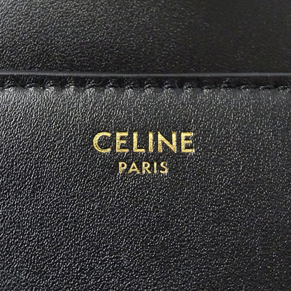 CELINE セリーヌ ミニ 16 セーズ 2wayバッグ ハンドバッグ ブラック レザー レディース 【中古】