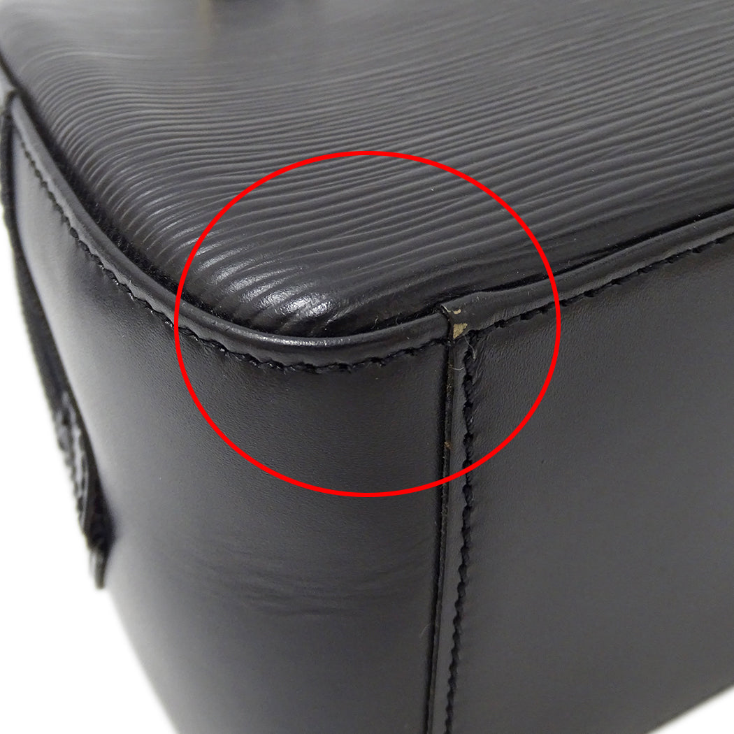 LOUIS VUITTON ルイ・ヴィトン サブロン ハンドバッグ エピ ノワール M52042 レディース 【中古】