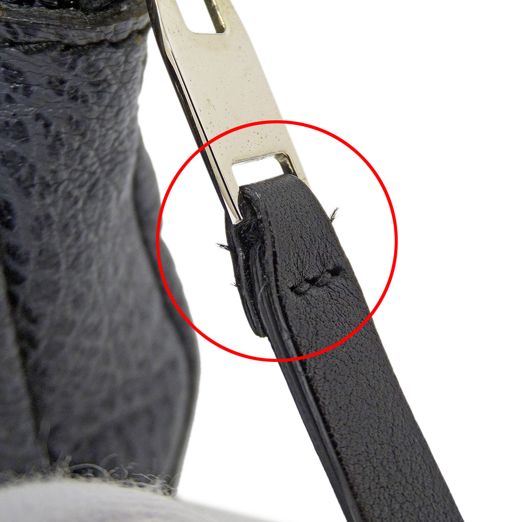 BALENCIAGA バレンシアガ ビジネスバッグ ブルーグレー 340683 レザー メンズ 【中古】