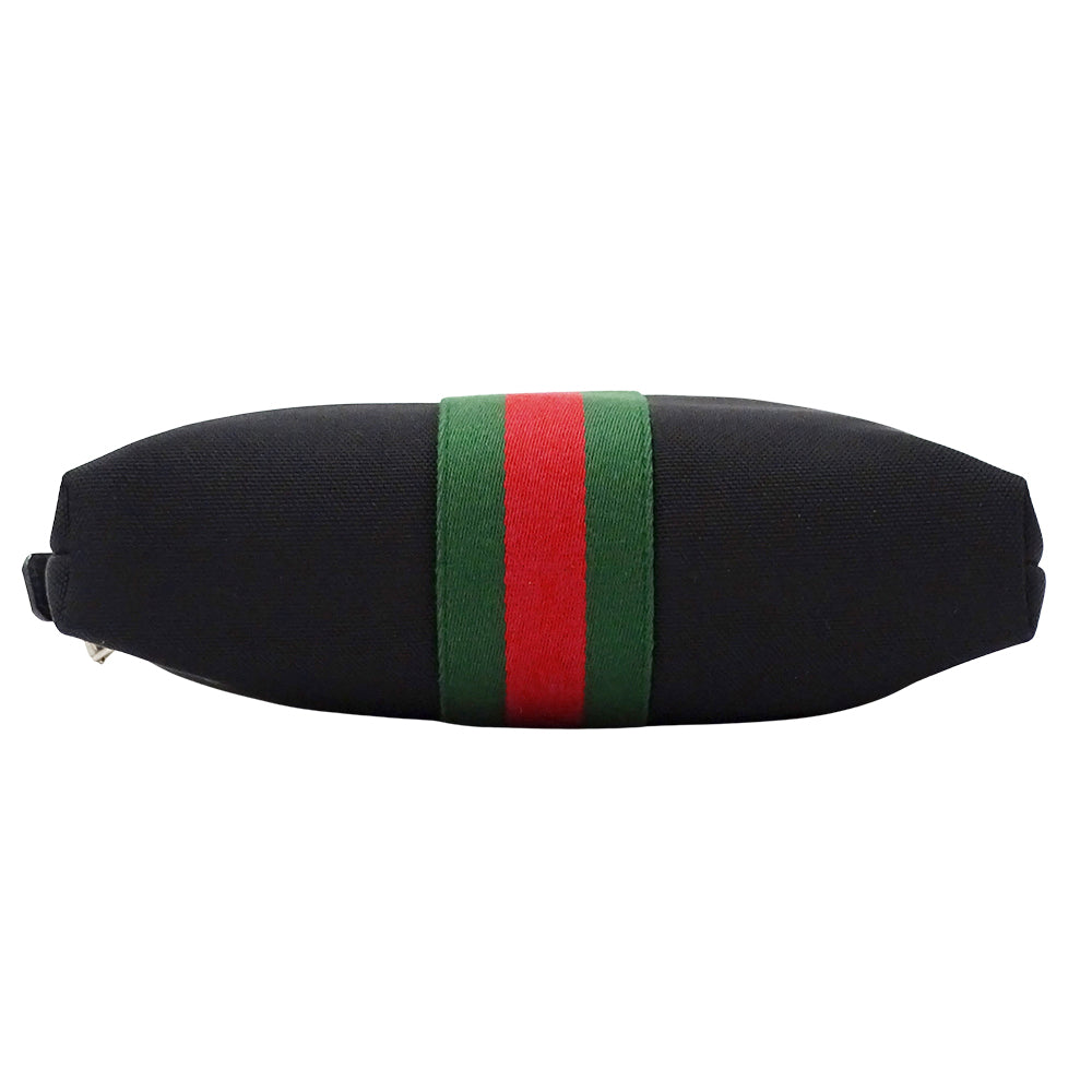 GUCCI グッチ ショルダーバッグ シェリー ブラック 387111 ナイロン メンズ 【中古】