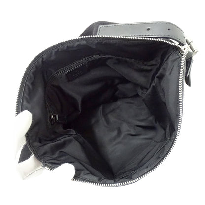 GUCCI グッチ ショルダーバッグ シェリー ブラック 387111 ナイロン メンズ 【中古】