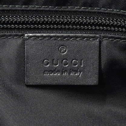 GUCCI グッチ ショルダーバッグ シェリー ブラック 387111 ナイロン メンズ 【中古】