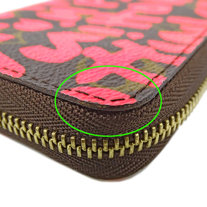 LOUIS VUITTON ルイ・ヴィトン ジッピー コインパース コインケース モノグラム グラフィティ フューシャ M93707 レディース 【中古】