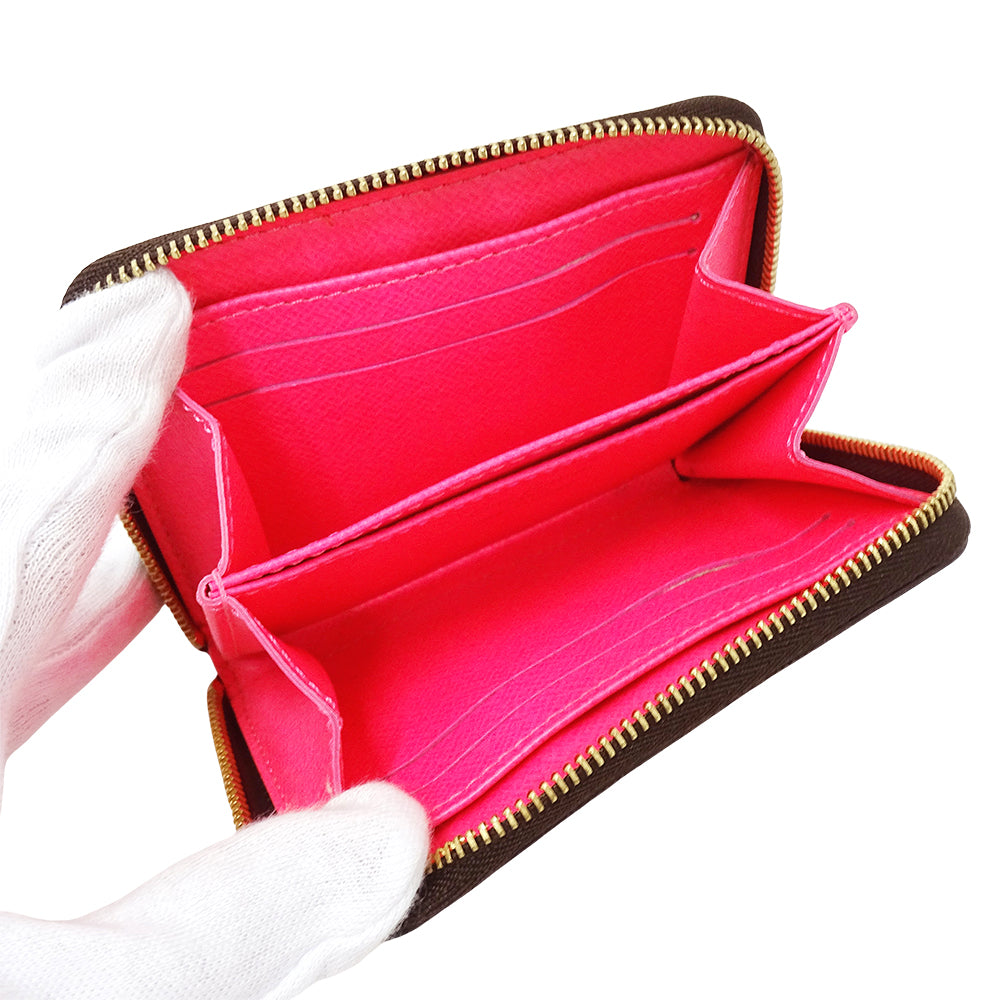 LOUIS VUITTON ルイ・ヴィトン ジッピー コインパース コインケース モノグラム グラフィティ フューシャ M93707 レディース 【中古】