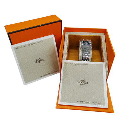 HERMES エルメス Hウォッチ HH1.210 レディース 腕時計 クオーツ QZ ステンレス OH・磨き済み【中古】