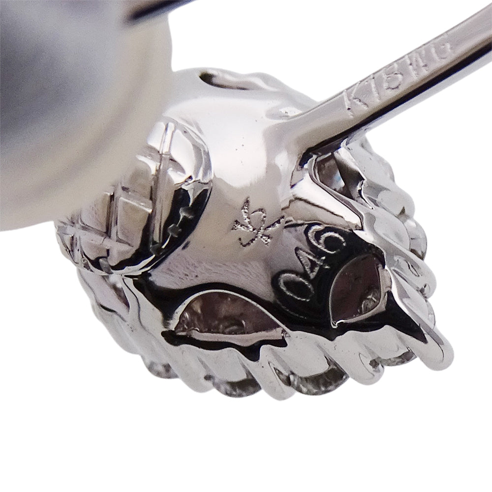 KARATI カラッチ イヤリング K18YG K18WG ピンクサファイア ダイヤモンド レディース 【中古】