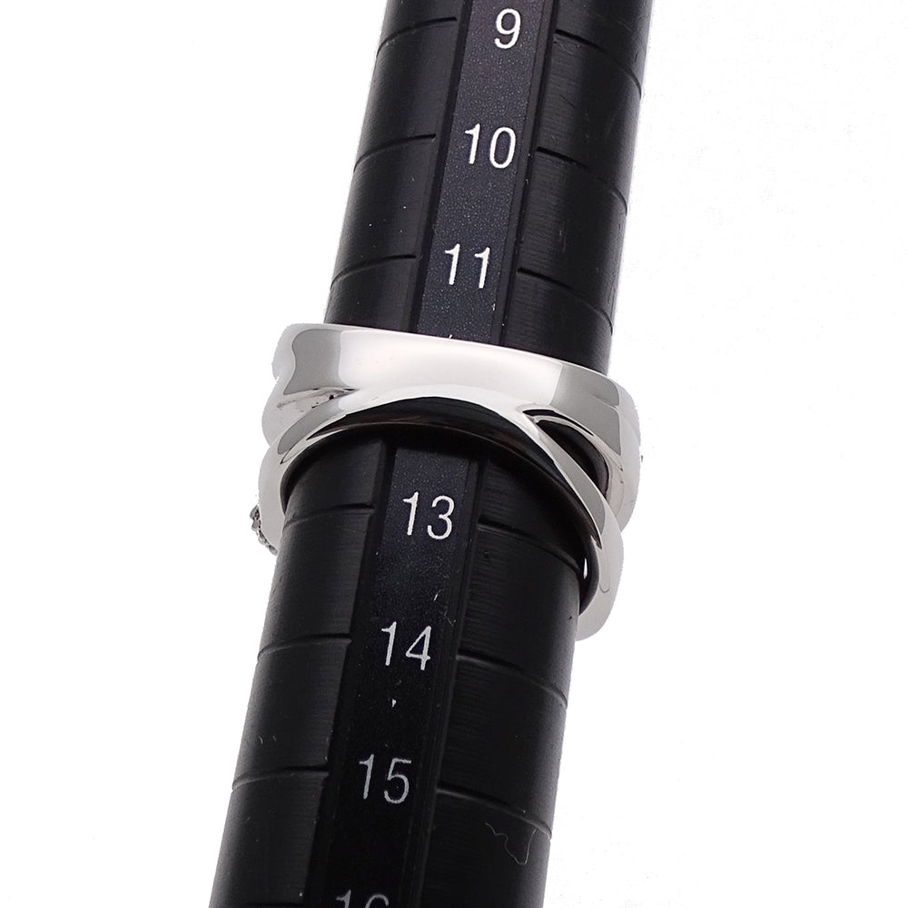 Jeunet ジュネ リング 指輪 750WG ピンクサファイア 1.15 ダイヤモンド D0.57 約12号 レディース 磨き済み【中古】