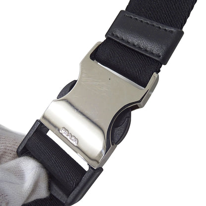 PRADA プラダ ボディバッグ ウエストバッグ カーキ 1BL026 ナイロン レディース メンズ 【中古】