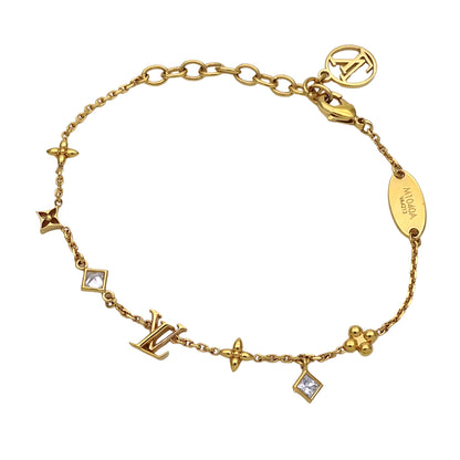 LOUIS VUITTON ルイ・ヴィトン LVインザスカイ ブレスレット メタル ゴールド レディース M1040A 【中古】