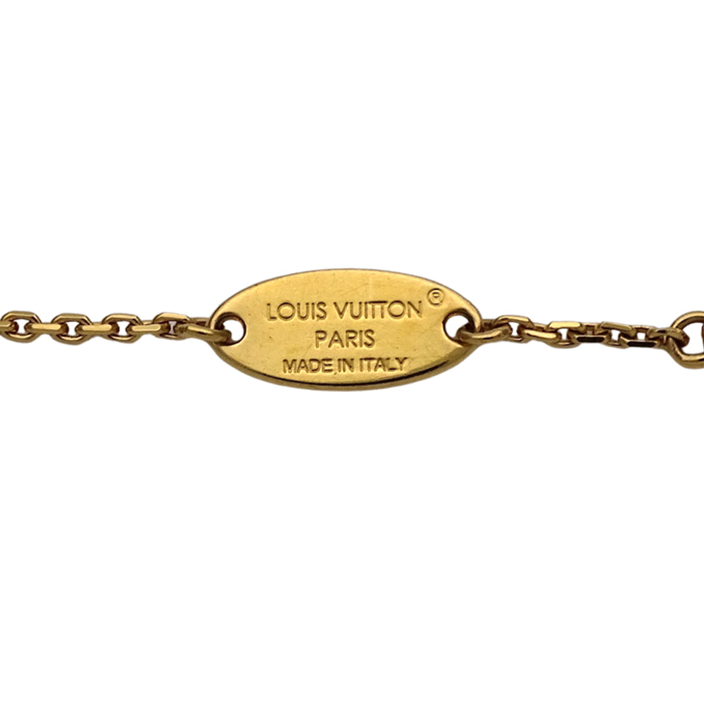 LOUIS VUITTON ルイ・ヴィトン LVインザスカイ ブレスレット メタル ゴールド レディース M1040A 【中古】