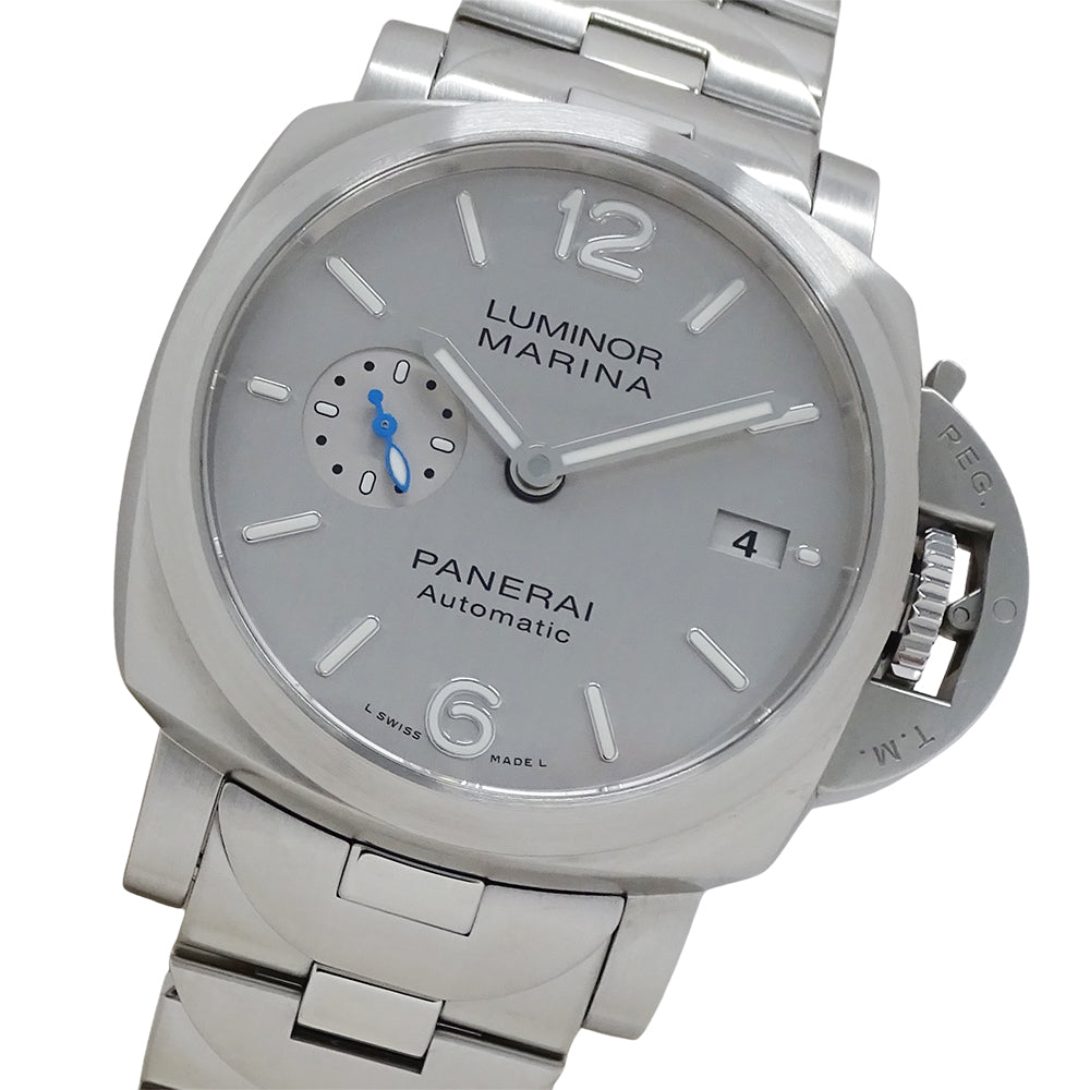 PANERAI パネライ ルミノールマリーナ PAM00977 メンズ 腕時計 スモールセコンド デイト 自動巻き ステンレス 磨き済み【中古】