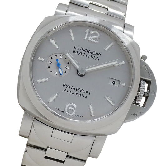 PANERAI パネライ ルミノールマリーナ PAM00977 メンズ 腕時計 スモールセコンド デイト 自動巻き ステンレス 磨き済み【中古】