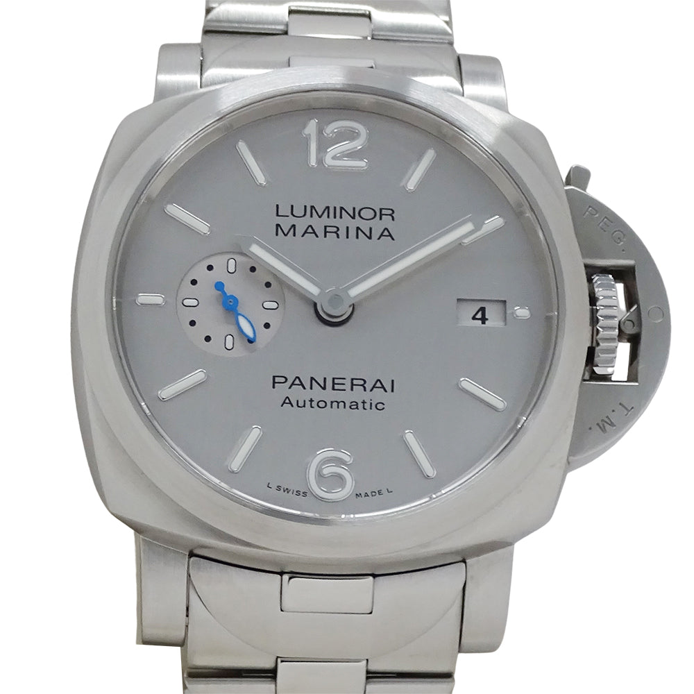 PANERAI パネライ ルミノールマリーナ PAM00977 メンズ 腕時計 スモールセコンド デイト 自動巻き ステンレス 磨き済み【中古】