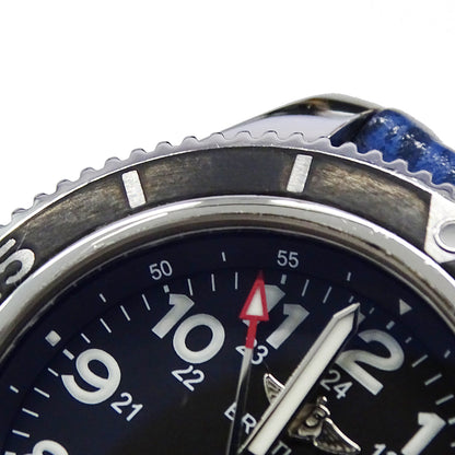 BREITLING ブライトリング スーパーオーシャン A17312 ボーイズ 腕時計 自動巻き AT ステンレス レザー 磨き済み【中古】