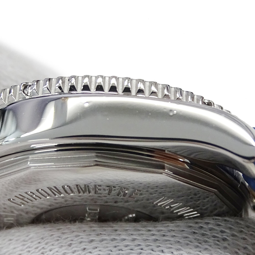 BREITLING ブライトリング スーパーオーシャン A17312 ボーイズ 腕時計 自動巻き AT ステンレス レザー 磨き済み【中古】