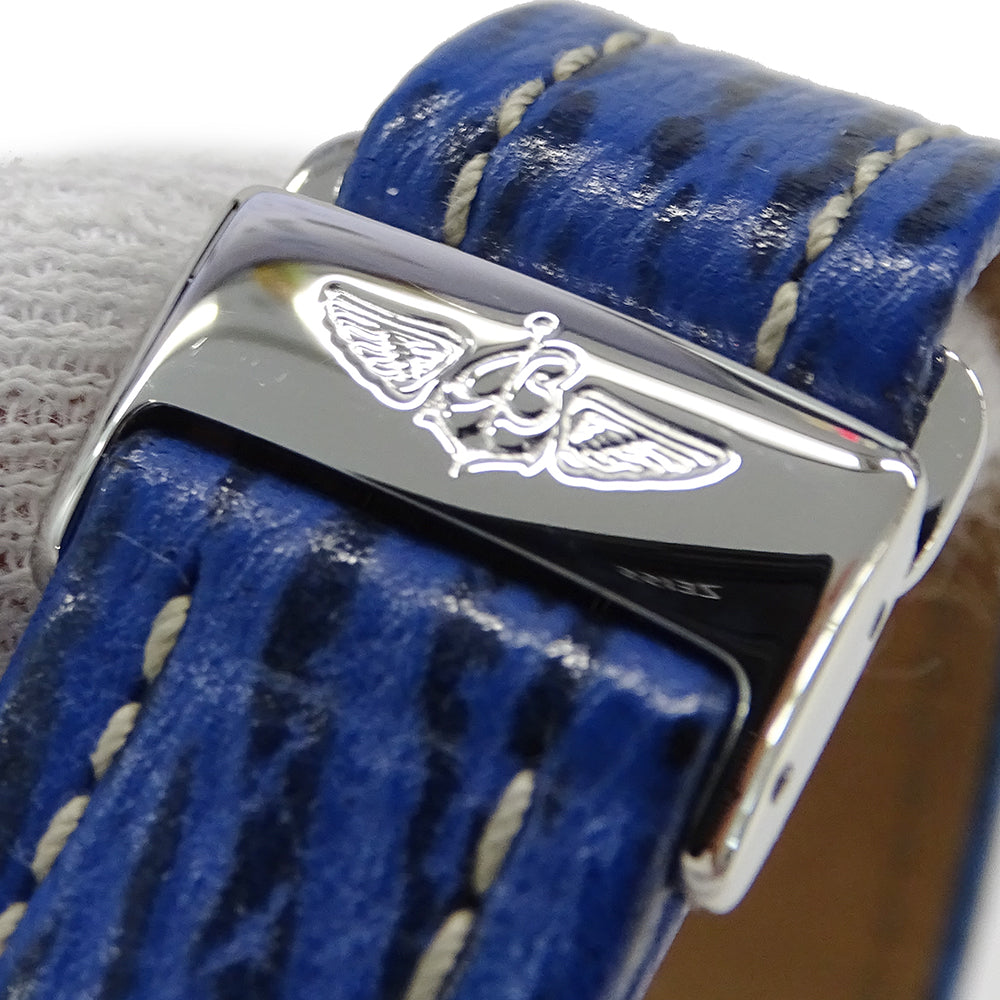 BREITLING ブライトリング スーパーオーシャン A17312 ボーイズ 腕時計 自動巻き AT ステンレス レザー 磨き済み【中古】