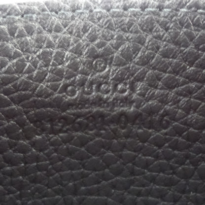 GUCCI グッチ カードケース ジャンボGG マキシ ブラック 812681 レザー レディース メンズ 【中古】