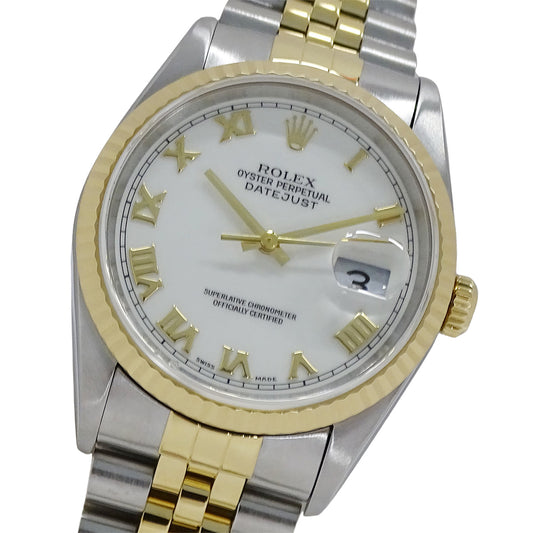 ROLEX ロレックス デイトジャスト 116233 T番 メンズ 腕時計 自動巻き AT ステンレス ゴールド 磨き済み【中古】
