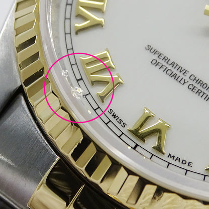 ROLEX ロレックス デイトジャスト 116233 T番 メンズ 腕時計 自動巻き AT ステンレス ゴールド 磨き済み【中古】
