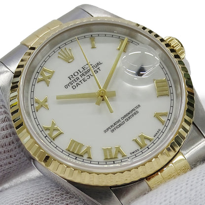 ROLEX ロレックス デイトジャスト 116233 T番 メンズ 腕時計 自動巻き AT ステンレス ゴールド 磨き済み【中古】