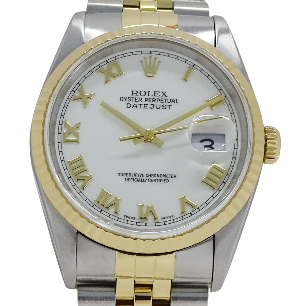 ROLEX ロレックス デイトジャスト 116233 T番 メンズ 腕時計 自動巻き AT ステンレス ゴールド 磨き済み【中古】