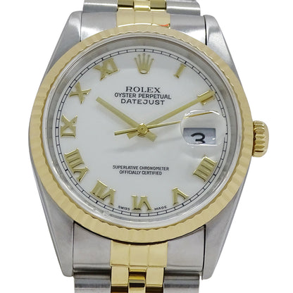 ROLEX ロレックス デイトジャスト 116233 T番 メンズ 腕時計 自動巻き AT ステンレス ゴールド 磨き済み【中古】