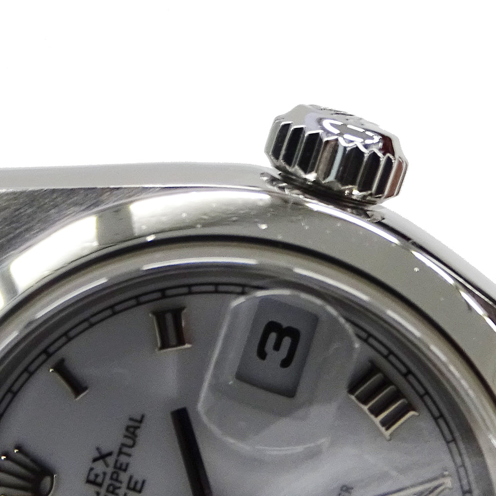 ROLEX ロレックス オイスターパーペチュアル デイト 79160 Y番 レディース 腕時計 自動巻き AT ステンレス 磨き済み【中古】