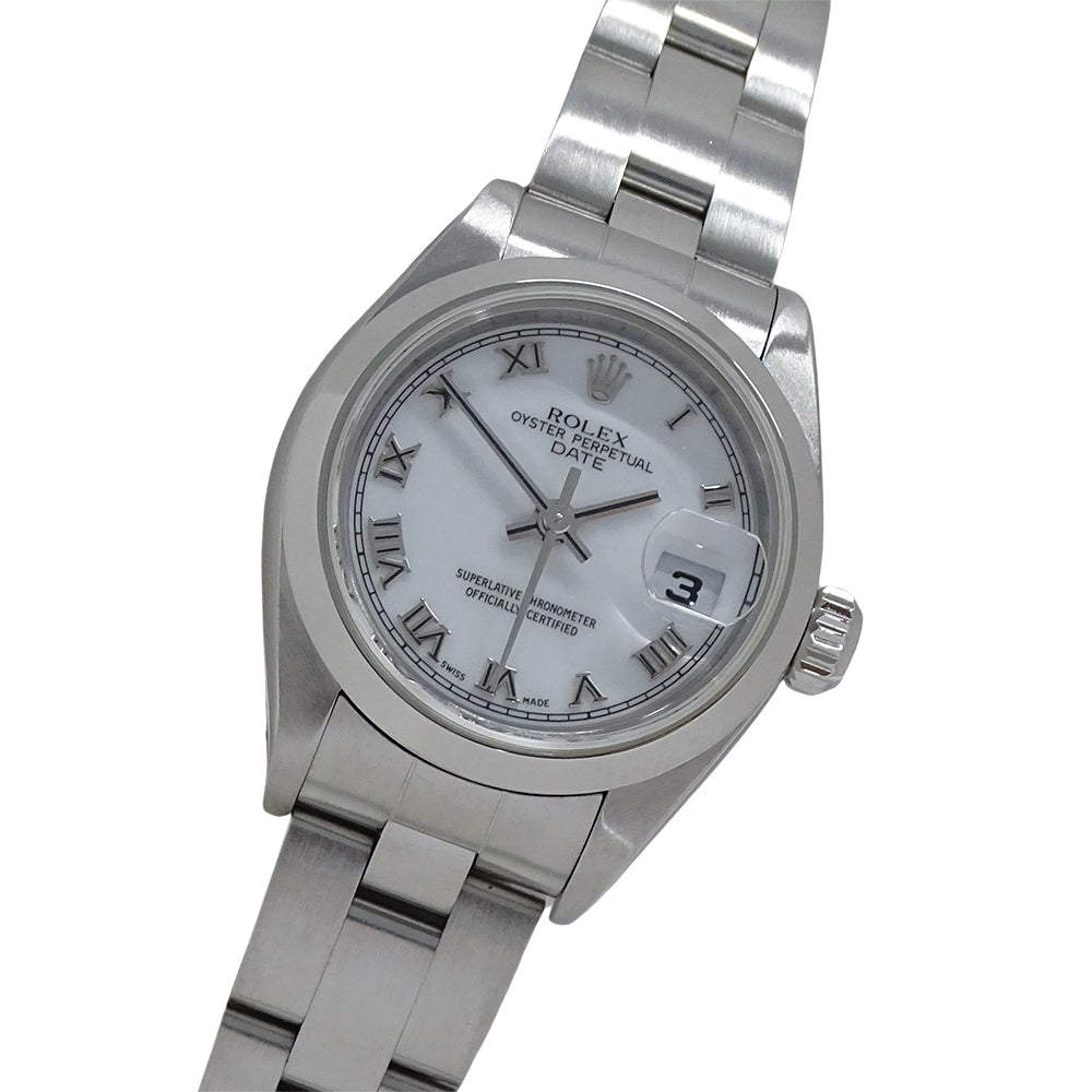 ROLEX ロレックス オイスターパーペチュアル デイト 79160 Y番 レディース 腕時計 自動巻き AT ステンレス 磨き済み【中古】
