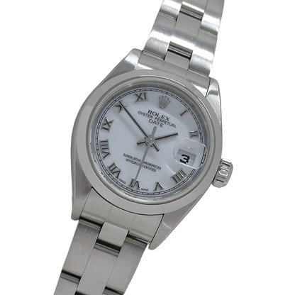 ROLEX ロレックス オイスターパーペチュアル デイト 79160 Y番 レディース 腕時計 自動巻き AT ステンレス 磨き済み【中古】