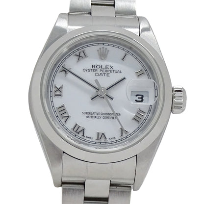 ROLEX ロレックス オイスターパーペチュアル デイト 79160 Y番 レディース 腕時計 自動巻き AT ステンレス 磨き済み【中古】