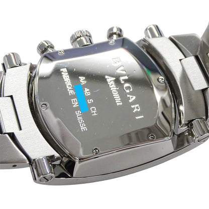 BVLGARI ブルガリ アショーマ AA48SCH メンズ 腕時計 クロノグラフ 自動巻き AT ステンレス 磨き済み【中古】